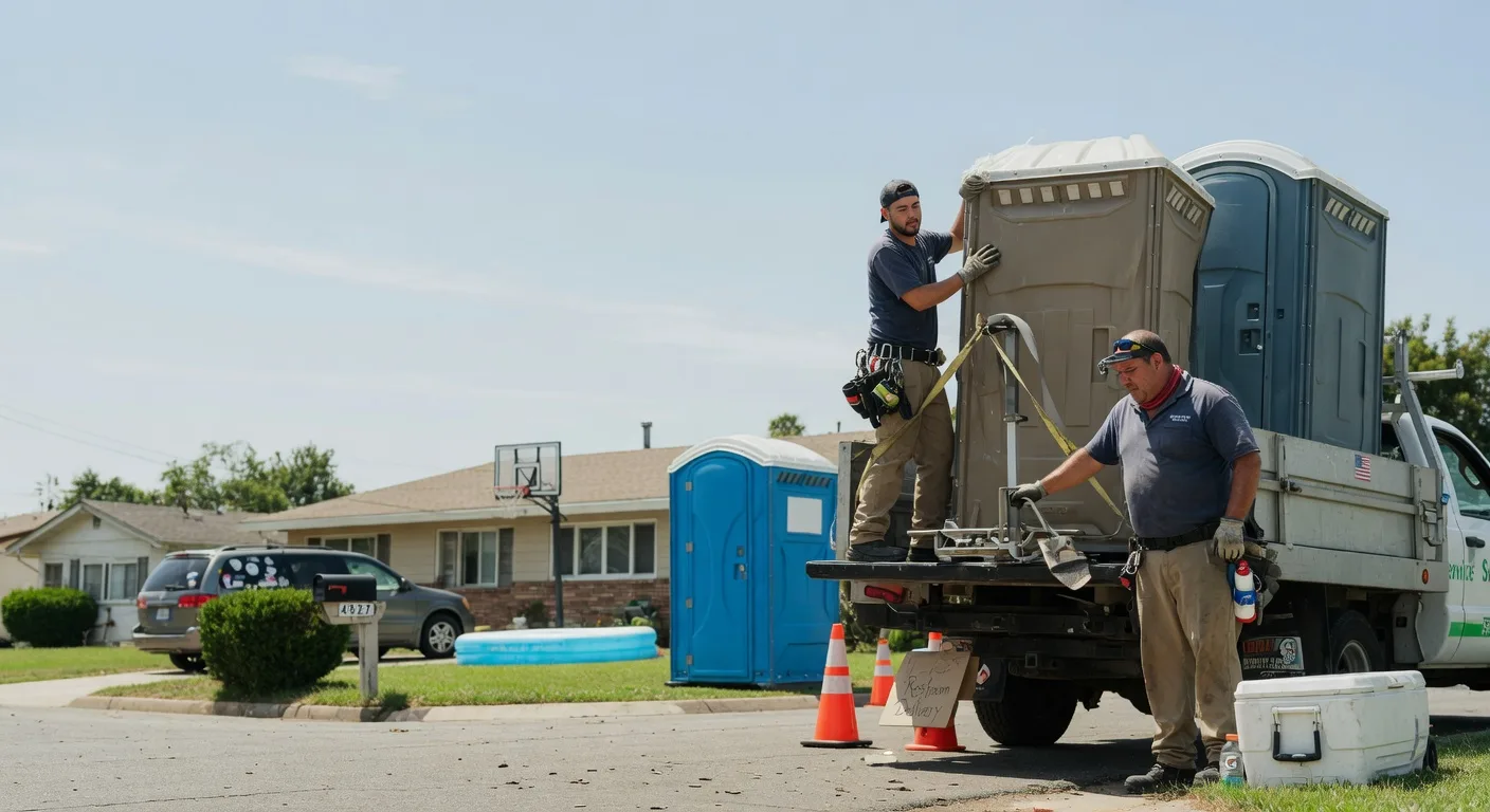 Porta Potty Rental in East Moline, IL near me