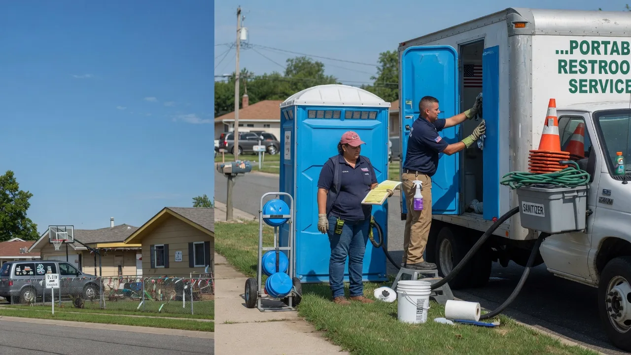 Portable Toilet Rental in East Moline, IL near me